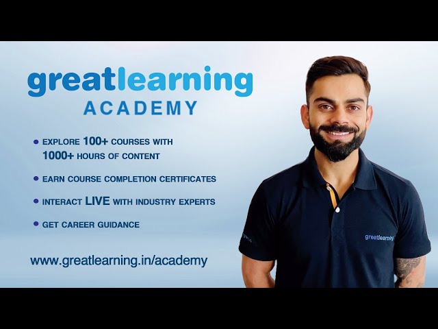 Great Learning Academy: Earn Free Certificates in over 100+ High Demand Job Areas