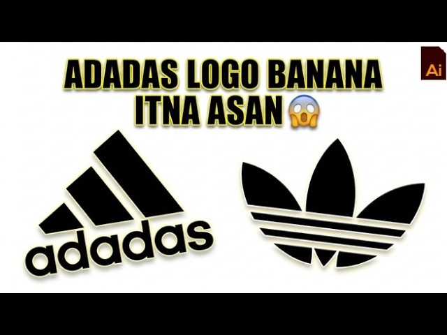 👉 How to Make Adidas Logo Design Tutorial 2026 🔥