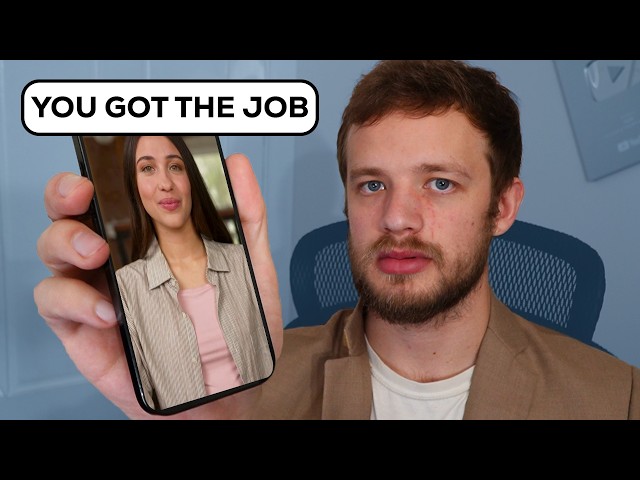 I Let AI Interview Me for a Job