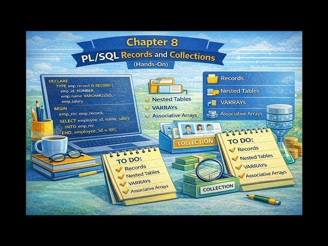 PL/SQL Tutorial 8 | Records & Collections