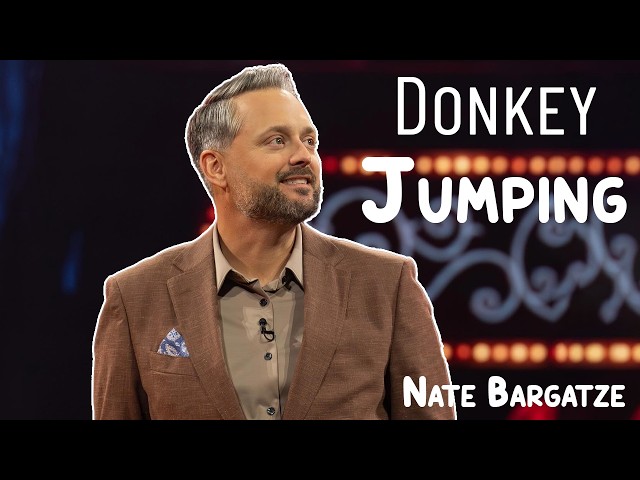 Nate Bargatze Explains How His Dad Had to Compete With a Donkey Jumping Off a High Dive