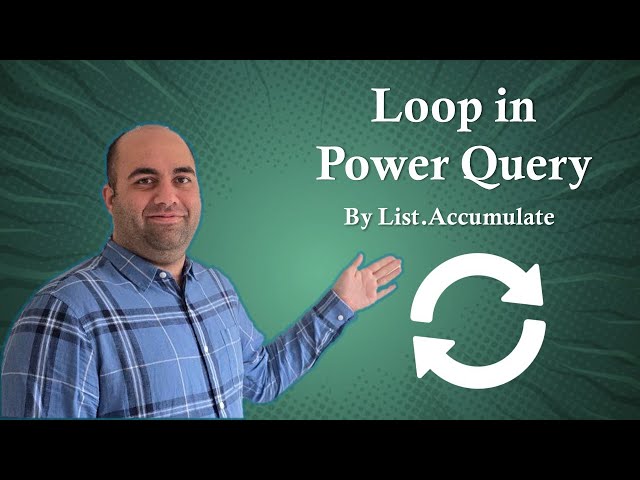 For-Next Loops in Power Query: Using List.Accumulate for repetitive transformation tasks
