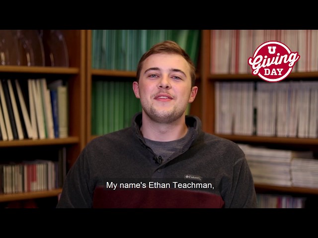Ethan Teachman  Scholarship Testimonial