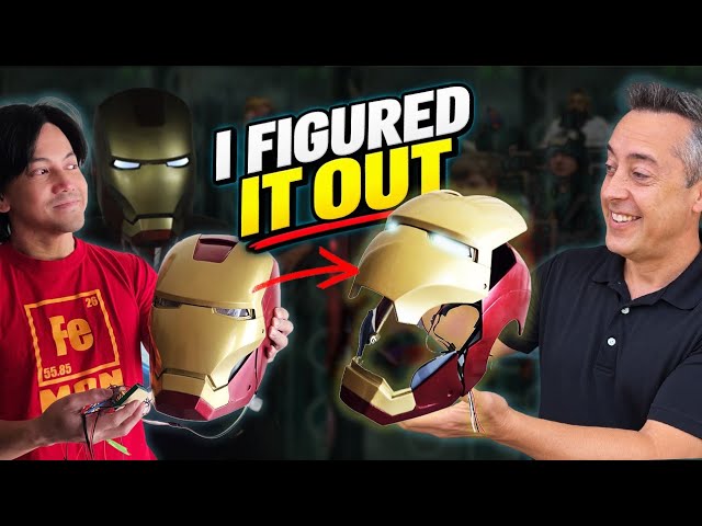 My Friend Gave Me His Iron Man Helmet So I Motorized It