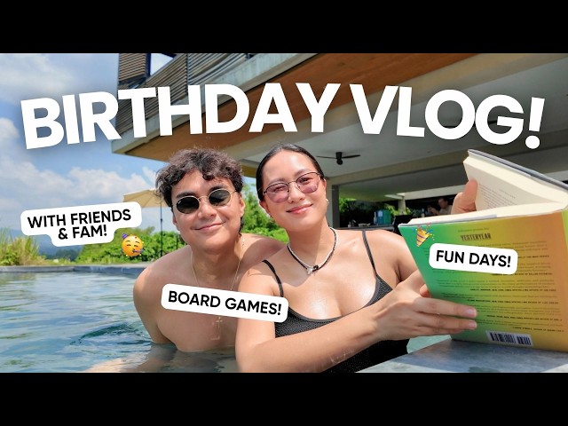 Birthday Vlog: Quick Escape + Celebrating With Friends! | Laureen Uy