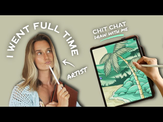 Drawing + Real Talk: My Artist Career Shift