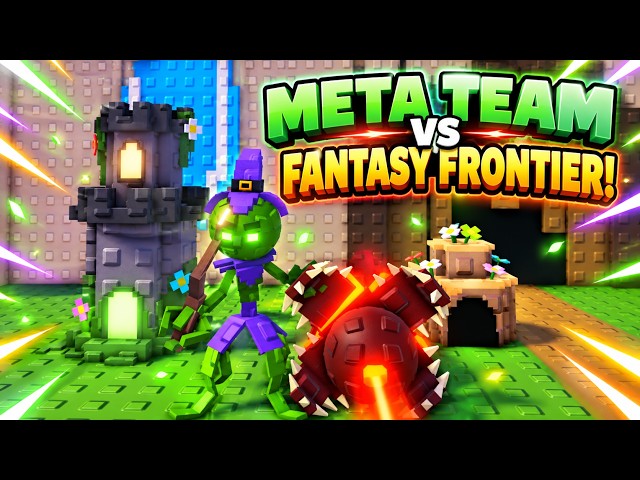 I Used the MOST OP Team in Garden Tower Defense… Fantasy Frontier Was BRUTAL