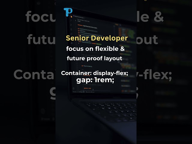 Junior vs Senior CSS Developer Mindset: Are You Making This Mistake? 😱 #Shorts
