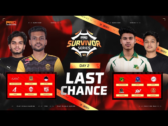 🔴 PRG Survivor Series | Last Chance Day-2