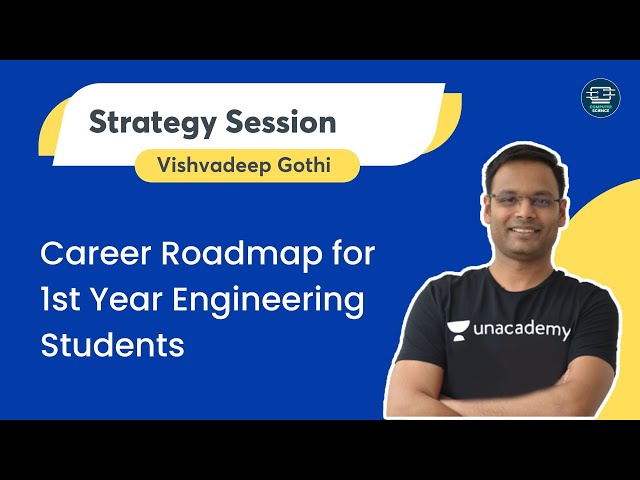 Career Roadmap for 1st Year Engineering Students | Unacademy Computer Science |  Vishvadeep Gothi
