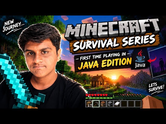 I PALYED JAVA EDITION FOR THE FIRST TIME