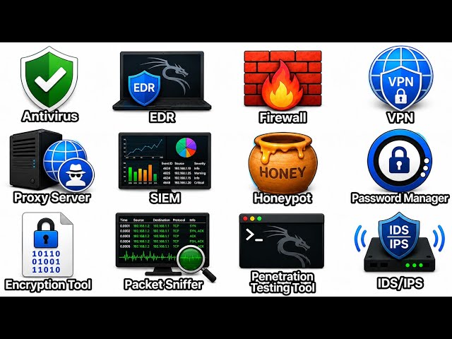 Every Cybersecurity Tool Explained (All You Need to Know)