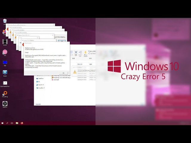 Windows 10 Crazy Error 5 (1080p60)