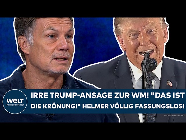 2026 World Cup: Crazy Trump announcement on the World Cup! "This takes the cake!" Thomas Helmer c...