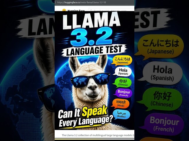 Testing and exploring language capabilities of Llama 3.2