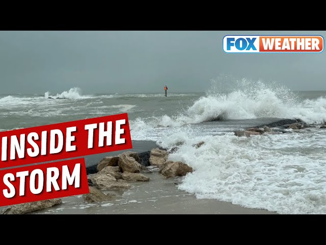 Insider Look Reveals The Journey Of Reporting Live From The Field During Hurricane Debby