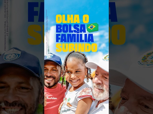 Bolsa Família going up means food on the table and money in circulation!