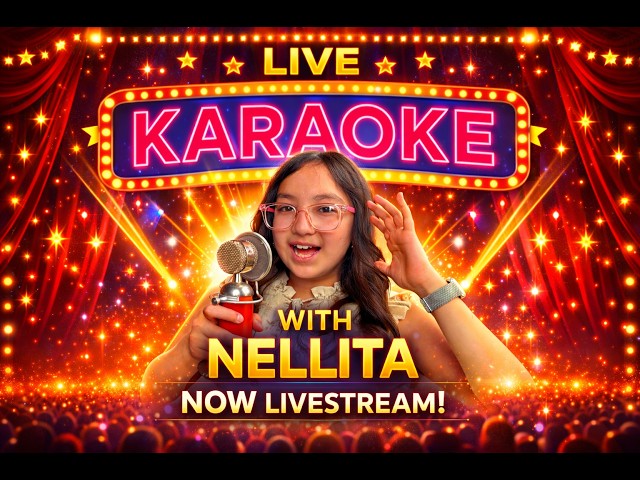 LIVE Karaoke Show with Nellita | Kids Singing Live Music 🎶