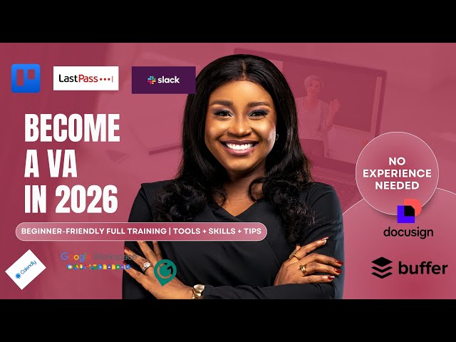 How to Become a Virtual Assistant in 2026 || Full Beginner Training || Tools You Need