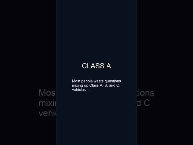 The CDL "Class" Trap Everyone Falls For