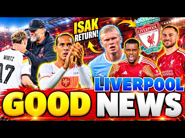 HAALAND TO LIVERPOOL!✅ISAK INJURY RETURN!⛔MAC ALLISTER CONTRACT BOOST✨WIRTZ UNLOCKED🔴VVD 'SCOUTED'🌍