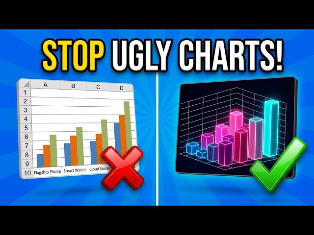 Stop Making UGLY Excel Charts! Do THIS with ChatGPT & Python