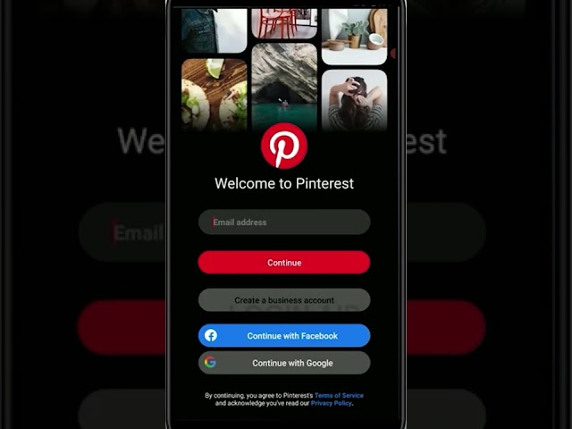 Pinterest Login | Pinterest App Login Help | Pinterest Account Sign In #Shorts