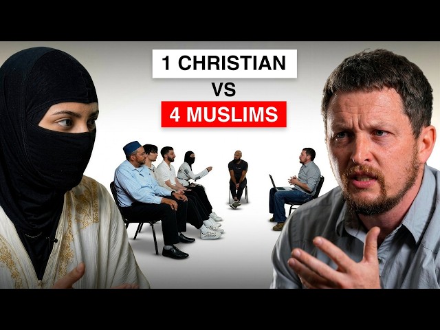 1 Christian vs 4 Muslims: Islam or Christianity?