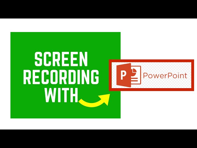 How to Record Your PC Screen Using Microsoft PowerPoint - Screen Recording With PowerPoint
