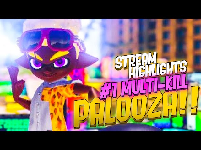 Streak's Upon Streak's Splatoon 3 Stream Highlights #1 (Open and Scrims)