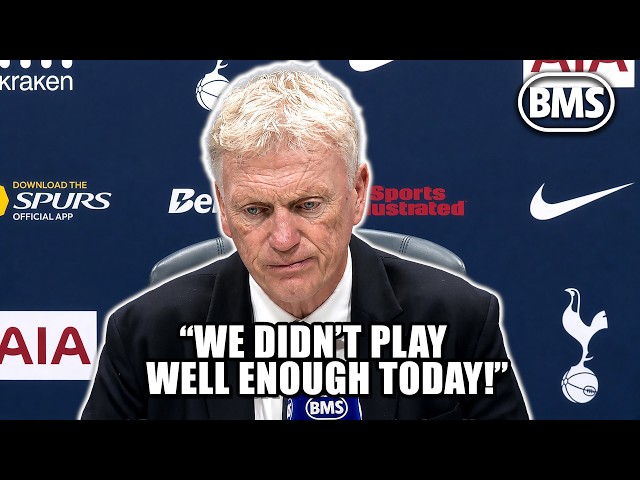MOYES: “WAS I HAPPY WITH THE PERFORMANCE? NO, NOT REALLY!” 😤 Tottenham 0-0 Everton ⚽ Premier League
