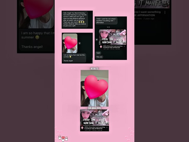PICTURE RESULTS FROM MY SUBLIMINALS (PART 2) | LOVE EDITION