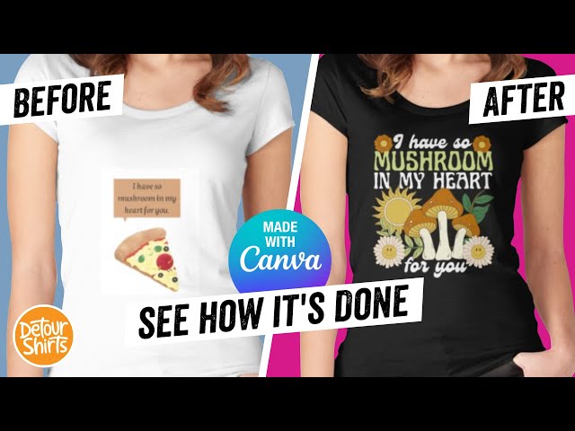 Canva Tutorial ... How to make a design on Canva ... Level Up Your T-Shirt Design with Tips