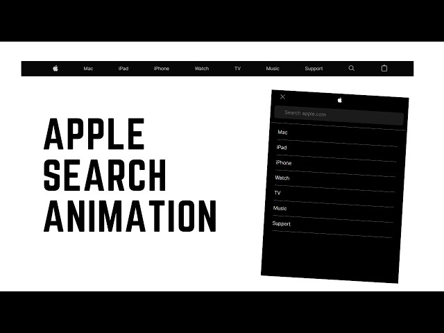 Apple Search Animation - Tutorial Coming Soon... #shorts