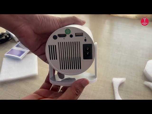 HY 300 Android Projector Raw Unboxing | Shopexo Pro Smart Android Projector 720P Not a 4K Projector