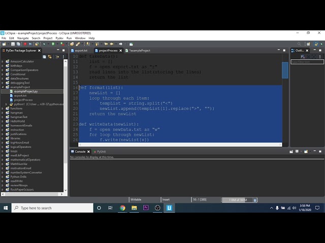 Release 6 | Example Project | Computer Systems and Programming