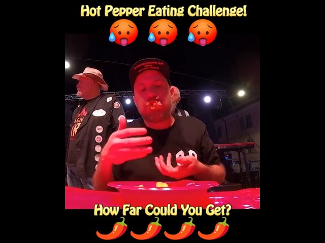 🌶️EPIC Pepper Eating! LOF Belt Match, Rieti, Italy, 31 Aug 2025