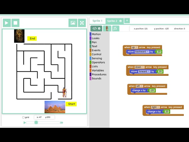 Just2easy Live Lesson - KS2 Live Lesson: Egyptian Maze