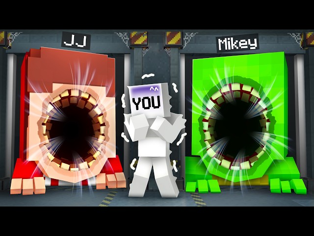 YOU vs JJ and Mikey SHAWARMA Monsters - Maizen Minecraft Animation
