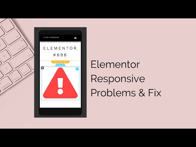Elementor Responsive Problem Fix & Design  [VERY IMPORTANT!]