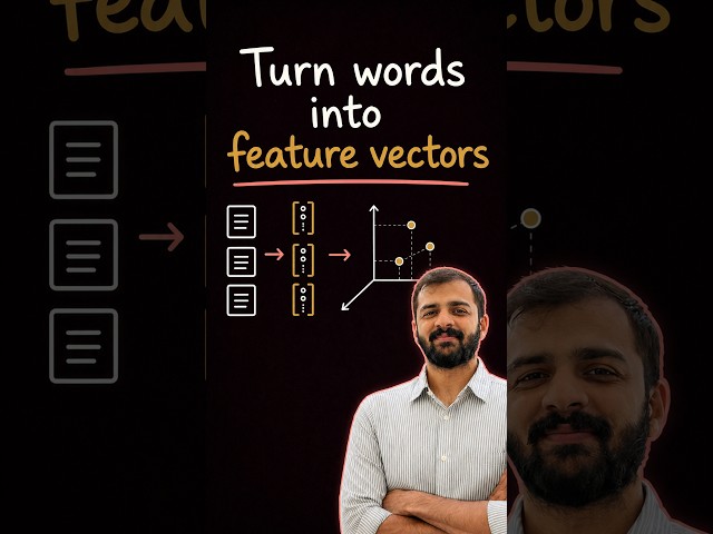 What if every word were a vector? | Building LLMs From Scratch - courses.vizuara.ai