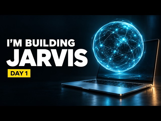 Building My Own JARVIS AI Assistant 🤖 | Day 1