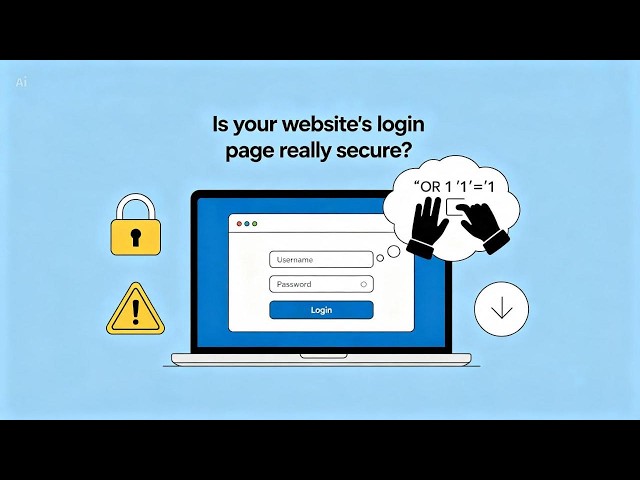 Is Your Website Login Page Really Secure? (SQL Injection Explained)