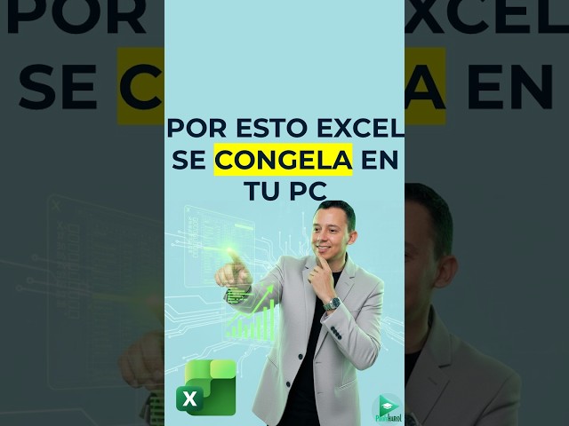 Por esto EXCEL SE CONGELA en tu PC 🥶 #excel #datospertubadores #edutuber