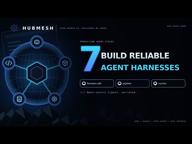 How to Build Reliable AI Agent Harnesses (7 Open-Source Repos)