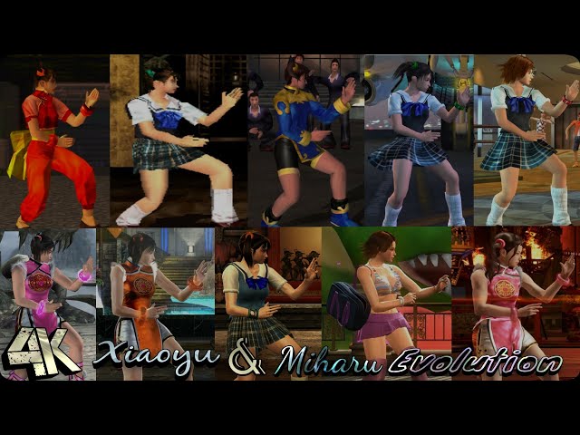 Xiaoyu & Miharu Hirano Evolution | widescreen | 4K 60 FPS