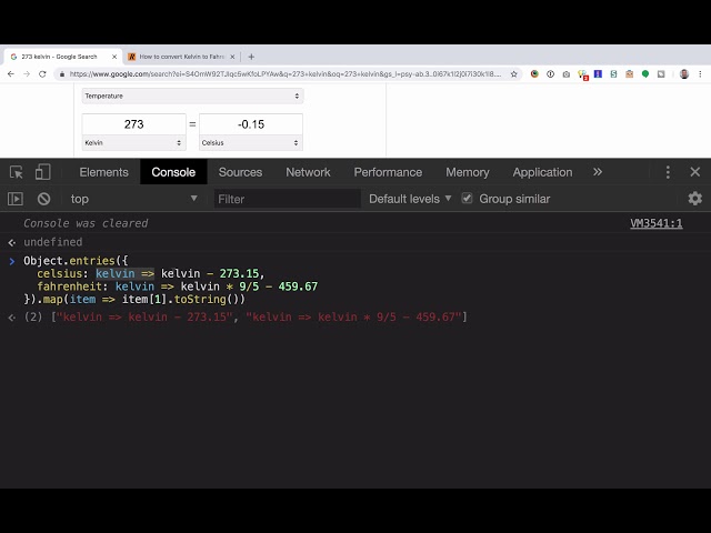 Using Eager Evaluation in the Chrome Dev Tools JavaScript Console