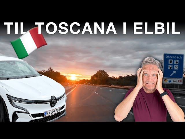 1700 km med én overnatning! - Til Toscana i elbil (4:4)