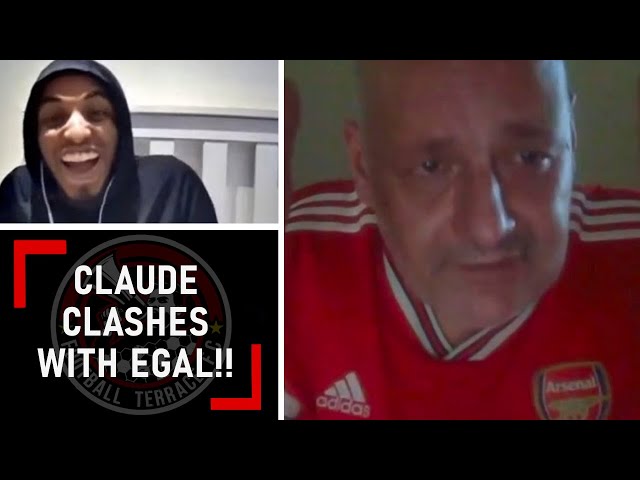 AFTV LEGEND Claude absolutely loses it with Egal & Arsenal fans | Terrace Classics