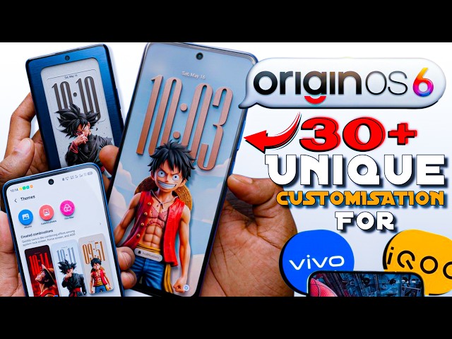 OMG 😯 OriginOS 6 Best Customisation Settings 🤩 | For Vivo & iQOO users #vivo #originos6